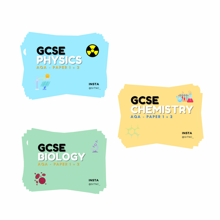 Trio GCSE Science Flashcards